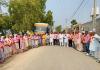 ਮੁੱਖ ਮੰਤਰੀ ਤੀਰਥ ਯਾਤਰਾ ਤਹਿਤ ਵਿਧਾਇਕ ਫਾਜ਼ਿਲਕਾ ਨੇ  ਪਿੰਡ ਆਲਮਸ਼ਾਹ ਤੋਂ ਬੱਸ ਕੀਤੀ ਰਵਾਨਾ