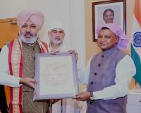 ਕੈਬਨਿਟ ਮੰਤਰੀਆਂ ਚੀਮਾ ਤੇ ਕਟਾਰੂਚੱਕ ਵੱਲੋਂ ਸ੍ਰੀ ਗੁਰੂ ਤੇਗ ਬਹਾਦਰ ਜੀ ਦੇ 350ਵੇਂ ਸ਼ਹੀਦੀ ਸਮਾਗਮ ਲਈ ਓਡੀਸ਼ਾ ਦੇ ਮੁੱਖ ਮੰਤਰੀ ਨੂੰ ਸੱਦਾ