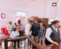 ਚੋਣ ਖਰਚਾ ਨਿਗਰਾਨ ਮਨਜ਼ਰੁਲ ਹਸਨ ਦੀ ਹਾਜ਼ਰੀ ਵਿੱਚ ਚੋਣ ਲੜ ਰਹੇ ਉਮੀਦਵਾਰਾਂ ਦੇ ਚੋਣ ਖ਼ਰਚ ਰਜਿਸਟਰਾਂ ਦਾ ਮਿਲਾਣ ਕੀਤਾ ਗਿਆ