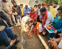 ਵਿਧਾਇਕ ਬੱਗਾ ਵੱਲੋਂ ਵਾਰਡ ਨੰਬਰ 68 'ਚ ਆਮ ਆਦਮੀ ਕਲੀਨਿਕ ਦੇ ਨਿਰਮਾਣ ਕਾਰਜ਼ਾਂ ਦਾ ਉਦਘਾਟਨ