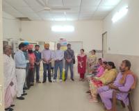 ਪੀ. ਐਚ. ਸੀ. ਗੋਲੇਵਾਲਾ ਵਿਖ਼ੇ ਮਰੀਜਾਂ ਅਤੇ ਸਿਹਤ ਕਰਮਚਾਰੀਆਂ ਨੂੰ ਸੀ.ਪੀ.ਆਰ. ਬਾਰੇ ਕੀਤਾ ਜਾਗਰੂਕ