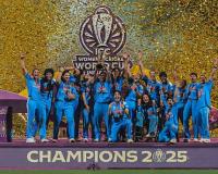 ਭਾਰਤ ਦੀ ਮਹਿਲਾ ਕ੍ਰਿਕਟ ਟੀਮ ਨੇ ਦੱਖਣੀ ਅਫਰੀਕਾ ਨੂੰ 52 ਦੌੜਾਂ ਨਾਲ ਹਰਾਕੇ 2025 ਆਈ.ਸੀ.ਸੀ ਮਹਿਲਾ ਵਰਲਡ ਕੱਪ 2025 ਦਾ ਫਾਈਨਲ ਜਿੱਤ ਕੇ ਇਤਿਹਾਸ ਰਚ ਦਿੱਤਾ ਹੈ