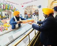 ਸ਼ਹੀਦੀ ਸਭਾ ਮੌਕੇ ਮੁੱਖ ਮੰਤਰੀ ਭਗਵੰਤ ਸਿੰਘ ਮਾਨ ਨੇ ਗੁਰਦੁਆਰਾ ਸ੍ਰੀ ਫ਼ਤਹਿਗੜ੍ਹ ਸਾਹਿਬ ਵਿਖੇ ਮੱਥਾ ਟੇਕਿਆ