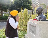 ਮੁੱਖ ਮੰਤਰੀ ਦੇ ਜਾਪਾਨ ਦੌਰੇ ਦੀ ਸ਼ੁਰੂਆਤ , ਏਡੋਗਾਵਾ ਗਾਂਧੀ ਪਾਰਕ ਵਿਖੇ ਮਹਾਤਮਾ ਗਾਂਧੀ ਨੂੰ ਸ਼ਰਧਾਂਜਲੀ ਭੇਟ