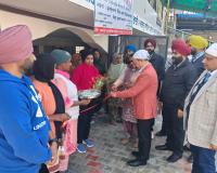 ਪਿੰਡ ਕਰਮਗੜ੍ਹ ਵਿੱਚ ਆਯੂਸ਼ ਮੈਡੀਕਲ ਚੈੱਕਅਪ ਕੈਂਪ ਲਗਾਇਆ