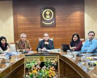 ਮੰਤਰੀ ਅਰੋੜਾ ਨੇ ਨਗਰ ਨਿਗਮ ਕਮਿਸ਼ਨਰਾਂ, ਸ਼ਹਿਰੀ ਵਿਕਾਸ ਦੇ ਏ.ਡੀ.ਸੀ. ਅਤੇ ਸੁਧਾਰ ਟਰੱਸਟਾਂ ਦੇ ਈ.ਓਜ਼ ਨਾਲ ਕੀਤੀ ਮੀਟਿੰਗ, ਸਥਾਨਕ ਸਰਕਾਰਾਂ ਦੇ ਸਾਰੇ ਕਾਰਜਾਂ ਦਾ ਲਿਆ ਜਾਇਜ਼ਾ