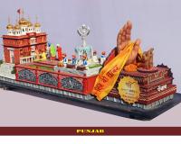 ਗਣਤੰਤਰ ਦਿਵਸ ਲਈ ਪੰਜਾਬ ਸਰਕਾਰ ਦੀ ਝਾਕੀ ਮਨੁੱਖੀ ਏਕਤਾ ਦੇ ਅਧਿਆਤਮਕ ਨੂਰ  ਅਤੇ ਕੁਰਬਾਨੀ ਦੀ ਭਾਵਨਾ ਦਾ ਪ੍ਰਤੀਕ