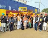 ਮੁੱਖ ਮੰਤਰੀ ਤੀਰਥ ਯਾਤਰਾ: ਅਕਲੀਆ, ਮੂਸਾ ਤੇ ਗੁੜੱਦੀ ਤੋਂ ਧਾਰਮਿਕ ਸਥਾਨਾਂ ਲਈ ਬੱਸਾਂ ਰਵਾਨਾ