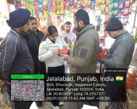 ਪੰਜਾਬ ਪ੍ਰਦੂਸ਼ਨ ਕੰਟਰੋਲ ਬੋਰਡ ਅਤੇ ਨਗਰ ਕੌਂਸਲ ਜਲਾਲਾਬਾਦ ਦੀ ਸਾਂਝੀ ਟੀਮ ਵੱਲੋਂ ਜਲਾਲਾਬਾਦ ਸ਼ਹਿਰ ਦੇ ਬਜਾਰਾਂ ਦੀ ਕੀਤੀ ਚੈਕਿੰਗ