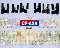 ਅੰਮ੍ਰਿਤਸਰ ਤੋਂ ਛੇ ਪਿਸਤੌਲਾਂ, 115 ਗ੍ਰਾਮ ਹੈਰੋਇਨ ਅਤੇ 11.9 ਲੱਖ ਰੁਪਏ ਦੀ ਡਰੱਗ ਮਨੀ ਸਮੇਤ ਸਰਹੱਦ ਪਾਰ ਦੇ ਤਸਕਰੀ ਨੈੱਟਵਰਕ ਨਾਲ ਜੁੜੇ ਪੰਜ ਵਿਅਕਤੀ ਕਾਬੂ