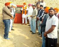 ਵਿਧਾਇਕ ਗੁਰਦਿੱਤ ਸਿੰਘ ਸੇਖੋਂ ਨੇ ਹਲਕੇ ਦੇ ਤਿੰਨ ਅਹਿਮ ਵਿਕਾਸ ਪ੍ਰੋਜੈਕਟਾਂ ਦੇ ਨੀਂਹ ਪੱਥਰ ਰੱਖੇ