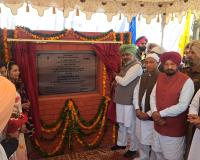 ਕੈਬਨਿਟ ਮੰਤਰੀ ਹਰਪਾਲ ਸਿੰਘ ਚੀਮਾ ਨੇ 10 ਕਰੋੜ ਰੁਪਏ ਦੀ ਲਾਗਤ ਨਾਲ ਬਣਨ ਵਾਲੇ ਹੋਸਟਲ ਦਾ ਨੀਂਹ ਪੱਥਰ ਰੱਖਿਆ