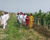 ਪੰਜਾਬ - ਨਾਬਾਰਡ ਵੱਲੋਂ ਵਿੱਤਪੋਸ਼ਿਤ ਪ੍ਰੋਜੈਕਟ  ਦੇ ਤਹਿਤ ਕਿਸਾਨਾਂ ਦਾ ਇੱਕ ਐਕਸਪੋਜ਼ਰ ਦੌਰਾ