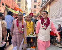 ਕੈਬਨਿਟ ਮੰਤਰੀ ਅਮਨ ਅਰੋੜਾ ਵੱਲੋਂ ਬਰਸਾਨਾ ਧਾਮ ਤੋਂ ਵ੍ਰਿੰਦਾਵਨ ਧਾਮ ਤਕ ਭਗਤੀਮਈ ਯਾਤਰਾ; ਸੁਨਾਮ ਲਈ ਪਵਿੱਤਰ ਅਖੰਡ ਜਯੋਤੀ ਰਵਾਨਾ