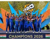 ਆਈਸੀਸੀ ਪੁਰਸ਼ ਟੀ-20 ਵਿਸ਼ਵ ਕੱਪ 2026 ਦੇ ਫਾਈਨਲ ਮੈਚ ’ਚ ਭਾਰਤ ਨੇ ਨਿਊਜ਼ੀਲੈਂਡ ਨੂੰ ਹਰਾ ਟੀ-20 ਵਿਸ਼ਵ ਕੱਪ ਅਪਣੇ ਨਾਮ ਕਰ ਲਿਆ