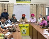 ਨਰਮੇਂ ਦੀ ਫ਼ਸਲ, ਖਾਦਾਂ ਅਤੇ ਸੁਧਰੇ ਬੀਜ਼ਾਂ ਦੇ ਅਗਾਊਂ ਪ੍ਰਬੰਧਾਂ ਸਬੰਧੀ ਅਹਿਮ ਮੀਟਿੰਗ