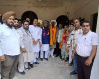 ਮਾਲੇਰਕੋਟਲਾ ਵਿਧਾਇਕ ਨੇ ਬਲਾਕ ਸੰਮਤੀ ਦੇ ਨਵੇਂ ਬਣੇ ਚੇਅਰਮੈਨ ਤੇ ਵਾਇਸ ਚੇਅਰਮੈਨ ਨੂੰ ਦਿੱਤੀ ਵਧਾਈ