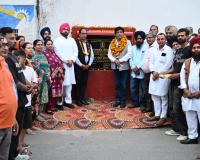 ਸੜਕ ਨਿਰਮਾਣ ਨਾਲ ਇਲਾਕੇ ਦਾ ਹੋਵੇਗਾ ਸਰਵਪੱਖੀ ਵਿਕਾਸ : ਬ੍ਰਮ ਸ਼ੰਕਰ ਜਿੰਪਾ