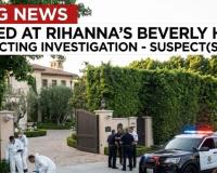 ਅਮਰੀਕਾ ਦੇ ਲਾਸ ਏਂਜਲਸ ਦੇ ਬੇਵਰਲੀ ਹਿਲਜ਼ ਵਿੱਚ ਸਥਿਤ ਮਸ਼ਹੂਰ ਗਾਇਕਾ ਰਿਹਾਨਾ ਦੇ ਘਰ 'ਤੇ ਗੋਲੀਆਂ ਚਲਾਈਆਂ ਗਈਆਂ