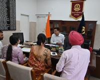 ਡਿਪਟੀ ਕਮਿਸ਼ਨਰ ਵਲੋਂ ਵਰਖਾ ਤੋਂ ਬਚਾਅ ਲਈ ਮੰਡੀਆਂ ਵਿੱਚ ਯੋਗ ਪ੍ਰਬੰਧ ਕਰਨ ਦੀ ਹਦਾਇਤ 