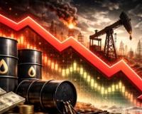 ਅੰਤਰਰਾਸ਼ਟਰੀ ਬਾਜ਼ਾਰ ਵਿੱਚ ਕੱਚੇ ਤੇਲ ਦੀਆਂ ਕੀਮਤਾਂ ਵਿੱਚ ਵੱਡੀ ਗਿਰਾਵਟ ਦੇਖਣ ਨੂੰ ਮਿਲੀ