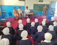 ਅਕਾਲ ਅਕੈਡਮੀ ਜੰਡ ਸਾਹਿਬ ਵਿਖੇ ਐਚ.ਪੀ.ਵੀ ਵੈਕਸੀਨ ਸਬੰਧੀ ਕੀਤਾ ਜਾਗਰੂਕ