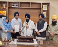 ਪੰਜਾਬ ਪ੍ਰਦੂਸ਼ਣ ਰੋਕਥਾਮ ਬੋਰਡ ਦੀ ਚੇਅਰਪਰਸਨ ਰੀਨਾ ਗੁਪਤਾ ਵੱਲੋਂ ਤਖਤ ਸ੍ਰੀ ਕੇਸਗੜ੍ਹ ਸਾਹਿਬ ਦੇ ਜਥੇਦਾਰ ਸਿੰਘ ਸਾਹਿਬ ਗਿਆਨੀ ਕੁਲਦੀਪ ਸਿੰਘ ਗੜ੍ਹਗੱਜ ਨਾਲ ਵਿਸ਼ੇਸ਼ ਮੁਲਾਕਾਤ