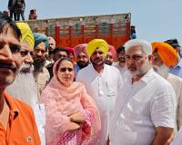 ਖੁਰਾਕ ਤੇ ਸਿਵਲ ਸਪਲਾਈਜ਼ ਮੰਤਰੀ ਲਾਲ ਚੰਦ ਕਟਾਰੂਚੱਕ ਨੇ ਸੰਗਰੂਰ ਅਨਾਜ ਮੰਡੀ ਵਿਖੇ ਖ਼ਰੀਦ ਕਾਰਜਾਂ ਦਾ ਲਿਆ ਜਾਇਜ਼ਾ