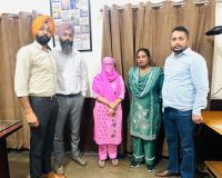 ਵਿਜੀਲੈਂਸ ਬਿਊਰੋ ਵੱਲੋਂ 15000 ਰੁਪਏ ਰਿਸ਼ਵਤ ਲੈਂਦੀ ਬੀ.ਡੀ.ਪੀ.ਓ. ਰੰਗੇ ਹੱਥੀਂ ਕਾਬੂ