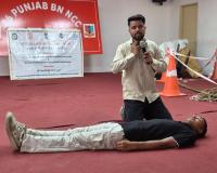 ਯੁਵਾ ਆਪਦਾ ਮਿੱਤਰ ਟ੍ਰੇਨਿੰਗ ਦੇ ਚੌਥੇ ਦਿਨ ਬੇਸਿਕ ਲਾਈਫ ਸਪੋਰਟ ਤੇ ਇਨਸਿਡੈਂਟ ਰਿਸਪਾਂਸ ਸਿਸਟਮ ਬਾਰੇ ਦਿੱਤੀ ਵਿਸ਼ੇਸ਼ ਸਿਖਲਾਈ
