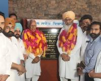 ਕੈਬਨਿਟ ਮੰਤਰੀ ਬਰਿੰਦਰ ਕੁਮਾਰ ਗੋਇਲ ਵੱਲੋਂ ਬਹੁ-ਕਰੋੜੀ ਪੁਲਾਂ ਅਤੇ ਪੱਕੇ ਖਾਲਿਆਂ ਦਾ ਉਦਘਾਟਨ