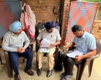 ਡਾ. ਕਰਨਵੀਰ ਸਿੰਘ ਨੇ ਭਰੇ ਹੋਏ ਗਣਨਾ ਫਾਰਮ ਇਕੱਤਰ ਕੀਤੇ ਜਾਣ ਦੇ ਕੰਮ ਦਾ ਲਿਆ ਜਾਇਜ਼ਾ