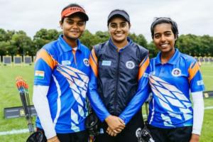 ਤੀਰਅੰਦਾਜ਼ੀ World Cup 'ਚ ਭਾਰਤੀ ਮਹਿਲਾ ਕੰਪਾਊਂਡ ਟੀਮ ਨੇ ਸੋਨ ਤਮਗ਼ਾ ਜਿੱਤਿਆ