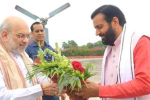ਪ੍ਰਧਾਨ ਮੰਤਰੀ ਨਰੇਂਦਰ ਮੋਦੀ ਦੇ ਦਿੱਲ ਵਿਚ ਹਰਿਆਣਾ ਦੇਸ਼ ਵਿਚ ਸੱਭ ਤੋਂ ਉੱਪਰ-ਕੇਂਦਰੀ ਗ੍ਰਹਿ ਅਤੇ ਸਹਿਕਾਰਤਾ ਮੰਤਰੀ ਅਮਿਤ ਸ਼ਾਹ