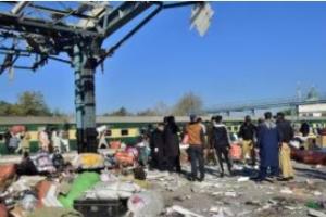 ਪਾਕਿਸਤਾਨ ਦੇ ਬਲੋਚਿਸਤਾਨ ਸੂਬੇ ਦੇ ਕਵੇਟਾ ਰੇਲਵੇ ਸਟੇਸ਼ਨ  'ਤੇ ਸ਼ਨੀਵਾਰ ਨੂੰ ਜ਼ਬਰਦਸਤ ਧ*ਮਾਕਾ ਹੋਇਆ