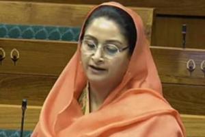 ਪੰਜਾਬ ’ਚ ਜ਼ਮੀਨ ਹੇਠਲਾ ਪਾਣੀ ਰਿਚਾਰਜ ਕਰਨ ਤੇ ਸਿੰਜਾਈ ਨੈਟਵਰਕ ਨੂੰ ਚੁਸਤ ਦਰੁੱਸਤ ਕਰਨ ਵਾਸਤੇ ਫੰਡ ਪ੍ਰਦਾਨ ਕੀਤੇ ਜਾਣ: ਐਮ ਪੀ ਹਰਸਿਮਰਤ ਕੌਰ ਬਾਦਲ  