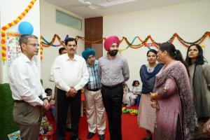 ਪੰਜਾਬ ਪੁਲਿਸ ਹੈੱਡਕੁਆਰਟਰ ਵਿਖੇ ਅੱਪਗ੍ਰੇਡ ਕੀਤੇ ਕਰੈਚ ਦਾ ਉਦਘਾਟਨ