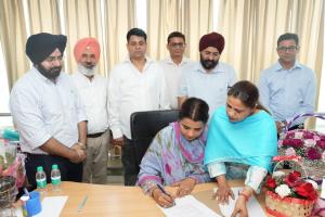 ਗੁੰਜੀਤ ਰੂਚੀ ਬਾਵਾ ਨੇ ਵਾਈਸ ਚੇਅਰਮੈਨ ਦਾ ਆਹੁਦਾ ਸੰਭਾਲਿਆ