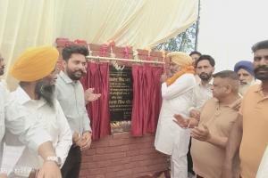 ਹਰਪਾਲ ਸਿੰਘ ਚੀਮਾ ਨੇ ਦਿੜ੍ਹਬਾ ਵਿਖੇ ਬਾਬਾ ਸਾਹਿਬ ਭੀਮ ਰਾਓ ਅੰਬੇਡਕਰ ਕਮਿਊਨਿਟੀ ਹਾਲ ਦਾ ਰੱਖਿਆ ਨੀਂਹ ਪੱਥਰ