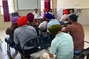 ਵੈਕਟਰ ਰੋਗਾਂ ਸਬੰਧੀ ਰੋਜਗਾਰ ਸੇਵਕਾਂ ਦੀ ਕਰਵਾਈ ਟ੍ਰੇਨਿੰਗ