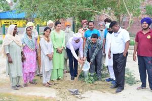 ਨਾਬਾਰਡ ਅਤੇ ਕੇਵੀਕੇ ਵੱਲੋਂ ਪਿੰਡ ਪੇਦਨੀ ਕਲਾਂ ਵਿੱਚ ਸਾਂਝੇ ਤੌਰ 'ਤੇ ਪੌਦੇ ਲਾਉਣ ਸਬੰਧੀ ਸਮਾਗਮ ਦਾ ਆਯੋਜਨ