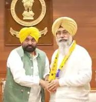 ਆਮ ਆਦਮੀ ਪਾਰਟੀ 'ਚ ਸ਼ਾਮਲ ਹੋਏ ਸਾਬਕਾ ਅਕਾਲੀ ਹਰਮੀਤ ਸਿੰਘ ਸੰਧੂ