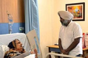 ਸੀਨੀਅਰ ਕਾਂਗਰਸੀ ਆਗੂ ਬੀਬੀ ਰਾਜਿੰਦਰ ਕੌਰ ਭੱਠਲ ਨੂੰ ਗੁੱਟ 'ਤੇ ਸੱਟ ਲੱਗੀ