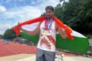   ਐਸਪੀ ਦਲਜੀਤ ਸਿੰਘ ਰਾਣਾ ਨੇ ਅੰਤਰਰਾਸ਼ਟਰੀ ਪੁਲਿਸ ਖੇਡਾਂ ਵੈਟਰਨਜ਼ ਵਿੱਚ ਸੋਨ ਤਮਗ਼ਾ ਜਿੱਤਿਆ