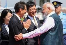 ਪ੍ਰਧਾਨ ਮੰਤਰੀ ਨਰਿੰਦਰ ਮੋਦੀ 15ਵੇਂ ਸਾਲਾਨਾ ਭਾਰਤ-ਜਾਪਾਨ ਸੰਮੇਲਨ ਵਿੱਚ ਸ਼ਾਮਲ ਹੋਣ ਲਈ ਜਾਪਾਨ ਦੇ ਦੋ ਦਿਨਾਂ ਦੌਰੇ ‘ਤੇ