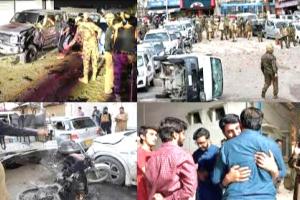 ਪਾਕਿਸਤਾਨ ਵਿੱਚ ਤਿੰਨ ਆਤਮਘਾਤੀ ਹਮਲੇ,22 ਦੀ ਮੌਤ, 40 ਜ਼ਖਮੀ