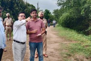 ਪਟਿਆਲਾ ਡਵੀਜ਼ਨ ਦੇ ਕਮਿਸ਼ਨਰ ਵਿਨੈ ਬੁਬਲਾਨੀ ਵੱਲੋਂ ਘੱਗਰ ਦੀ ਸਥਿਤੀ ਦਾ ਜਾਇਜ਼ਾ