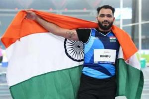 ਭਾਰਤ ਦੇ ਰਿੰਕੂ ਹੁੱਡਾ 66.37 ਮੀਟਰ ਦੀ ਦੂਰੀ ਨਾਲ ਜੈਵਲਿਨ ਥ੍ਰੋਅ ਵਿੱਚ ਸੋਨ ਤਗਮਾ ਜਿੱਤ ਕੇ ਵਿਸ਼ਵ ਚੈਂਪੀਅਨ ਬਣੀ।