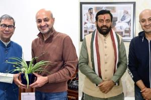 ਕਰਨ ਗਿਲਹੋਤਰਾ ਨੇ ਹਰਿਆਣਾ ਦੇ ਮੁੱਖ ਮੰਤਰੀ ਨਾਇਬ ਸਿੰਘ ਸੈਣੀ ਅਤੇ ਰਾਜਪਾਲ ਆਸ਼ਿਮ ਕੁਮਾਰ ਘੋਸ਼ ਨਾਲ ਮੁਲਾਕਾਤ ਕੀਤੀ