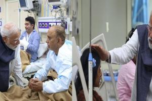 ਪ੍ਰਧਾਨ ਮੰਤਰੀ ਨਰਿੰਦਰ ਮੋਦੀ ਨੇ ਭੂਟਾਨ ਤੋਂ ਵਾਪਸੀ ਤੇ ਸਿੱਧਾ ਐਲਐਨਜੇਪੀ ਹਸਪਤਾਲ ਜਾ ਕੇ ਦਿੱਲੀ ਧਮਾਕੇ ਵਿੱਚ ਜ਼ਖਮੀ ਹੋਏ ਲੋਕਾਂ ਨਾਲ ਮੁਲਾਕਾਤ ਕੀਤੀ